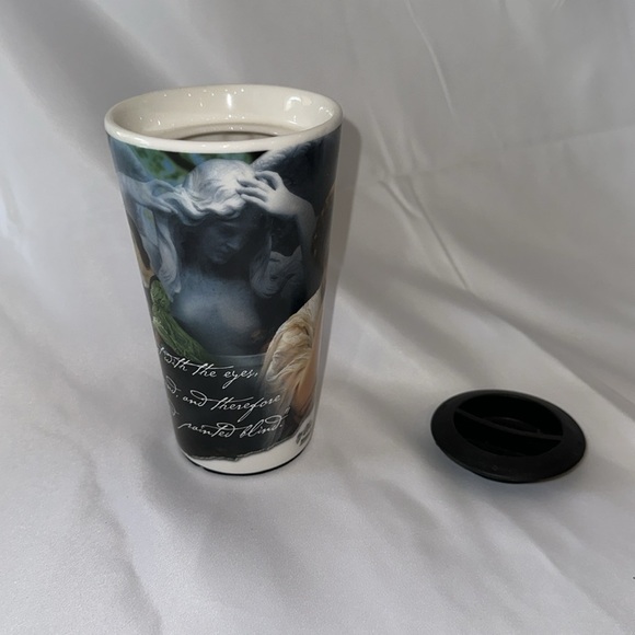 Shakespeare MEASURE FOR MEASURE tall- MUG WITH LID - Picture 2 of 6